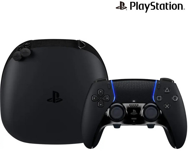 소니 플레이스테이션 듀얼센스 엣지 무선 컨트롤러 (관부가세포함_미국정품), 1개, Midnight Black