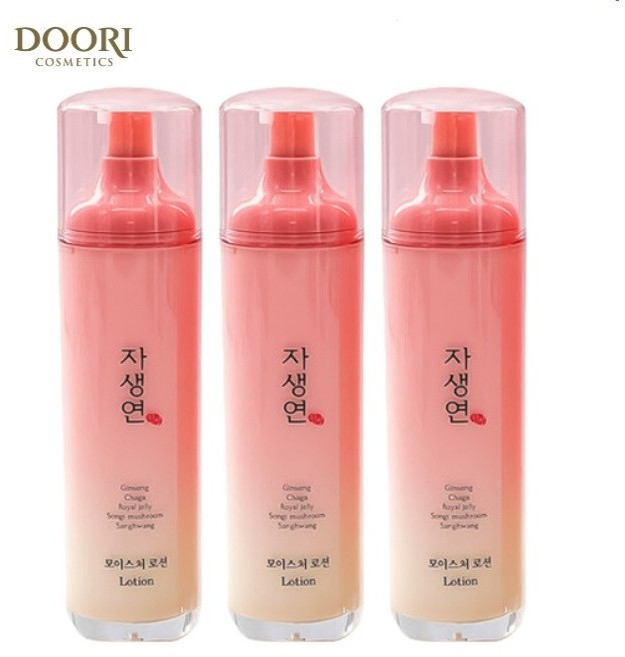 (형제)두리화장품 댕기머리 자생연 모이스처 여자 로션 가정용 업소용 화장품, 3개, 120ml