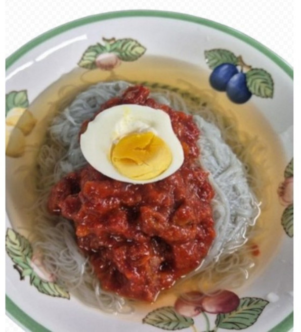 차려낸 명태듬뿍 속초식회냉면 아낌없이담은두툼한명태회 쫄깃한식감, 2개, 1.04kg