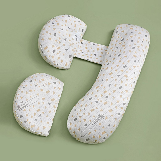 다용도 H자 임산부 바디필로우 조합식의 꿀잠 허리 바디쿠션, 아이보리