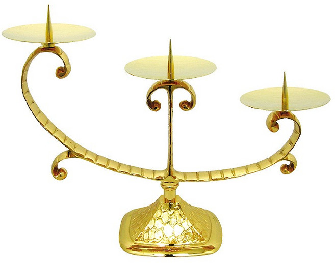 전례용품 강복 촛대 52-302금 천주교 성물