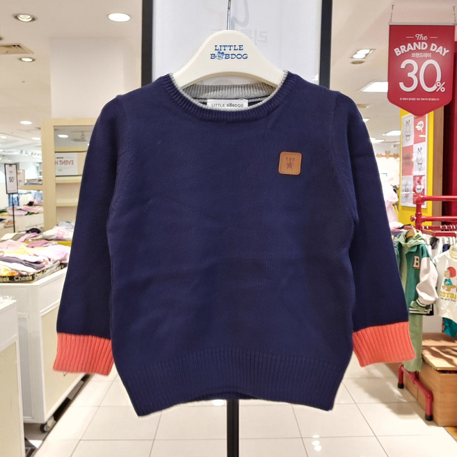 리틀밥독 봄이월 초특가 아동 키즈 토들러 지디니트 패치 포인트 티셔츠