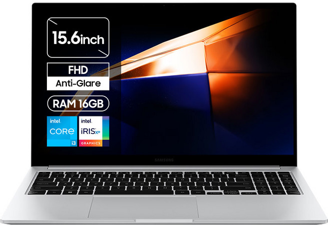 [삼성전자 공식파트너] 갤럭시북4 15.6 코어i3 13세대 가성비노트북 사무용노트북 한컴오피스팩 동봉, 실버, R-A31AS, 1TB, 16GB, WIN11 Pro