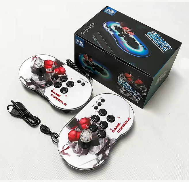 월광보합 미니 아케이드 MT6 레트로 TV 비디오 게임기 아케이드 스틱 게임기 오락실, 64기가 10000개 게임