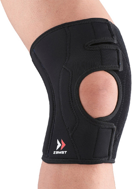 볼링무릎보호대 등산 런닝 골프 잠스트 EK-3 좌우세트, 2개, 블랙