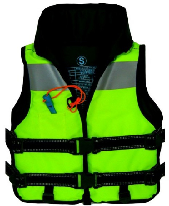 동아레포츠 구명조끼 제작전문업체 [특대/ 대 / 중 / 소 / 유아 : 5종류], 스포츠A형, 형광