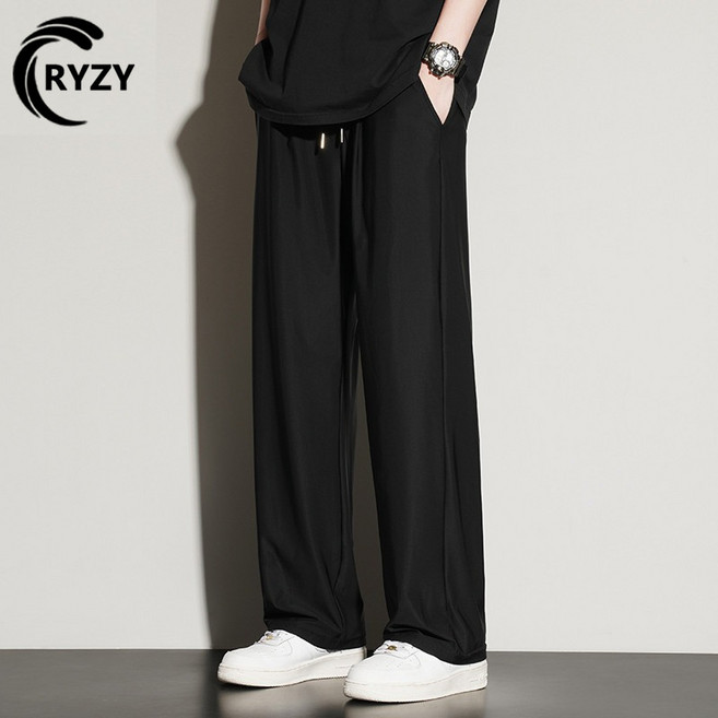 RYZY 涼感垂感闊腿褲