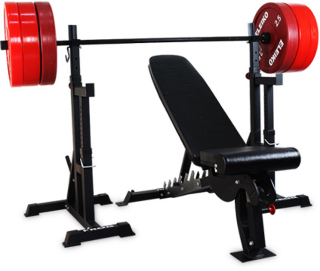 테이크업 스쿼트랙 I 분리형 홈짐랙 벤치프레스기구