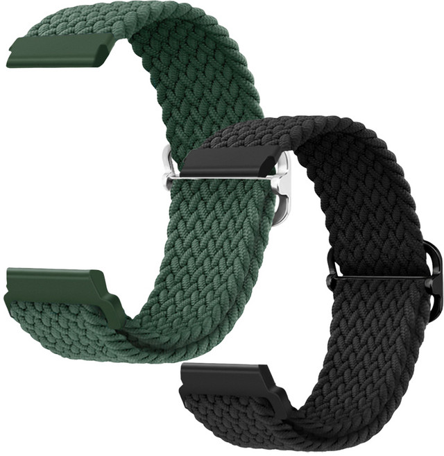 더조은셀러 2개 샤오미 레드미 호환 버클 블레이드 솔로 루프 스트랩, 21_카키, 1세트