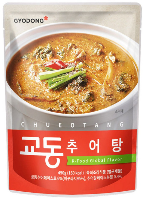 [교동식품] 실온탕 추어탕 450g x 12팩, 12개