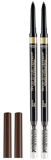 로레알 파리 코스메틱 스타일리스트 디파이너 브로우 라이너 136811, 갈색 머리 - 쿠팡