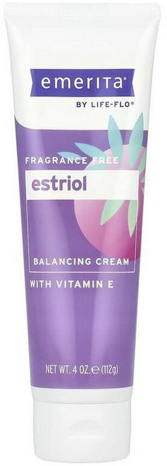 에메리타 바이 라이프플로 에스트리올 내추럴 밸런싱 크림 무향 112g 1개 Emerita by Life Flo Estriol Natural Balancing Cream