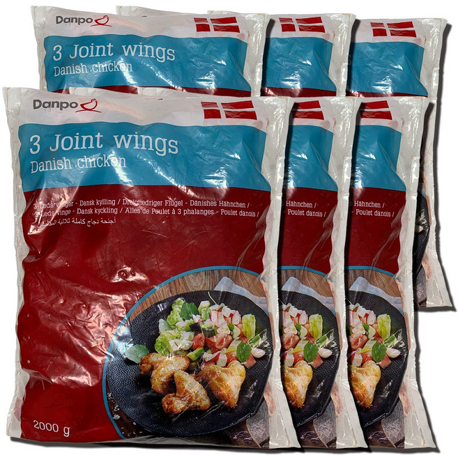 프레쉬맥스 원료 통날개 2Kg, 6개