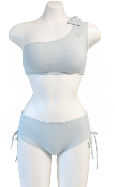 퓨어 파스텔민트 SET 폴 댄스 의상 웨어 상의 브라 팬트 탑 운동 비치웨어 복 여성 비키니 수영복 세트