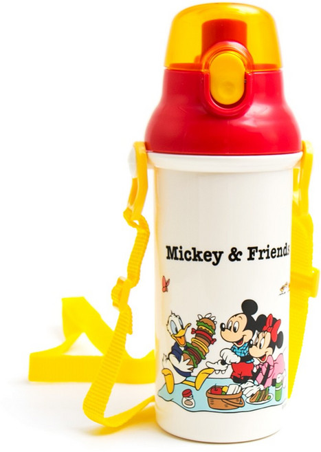 탈부착어깨끈 캐릭터 항균기능 물통+고무패킹, +고무패킹, 미키마우스573187, 1개, 480ml