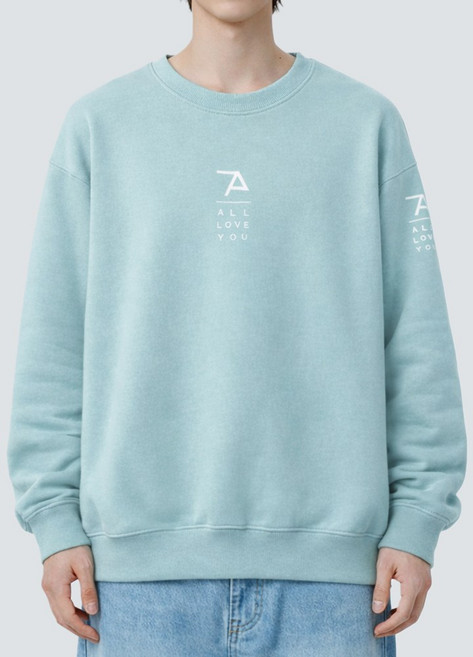 문컬렉션 남성 여성 공용 크루넥 커플 특양 맨투맨 올러브유