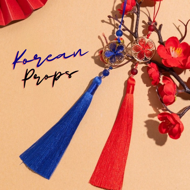 1+1한복악세사리 노리개 비단길 태슬 고급진 전통소품 브라이덜샤워