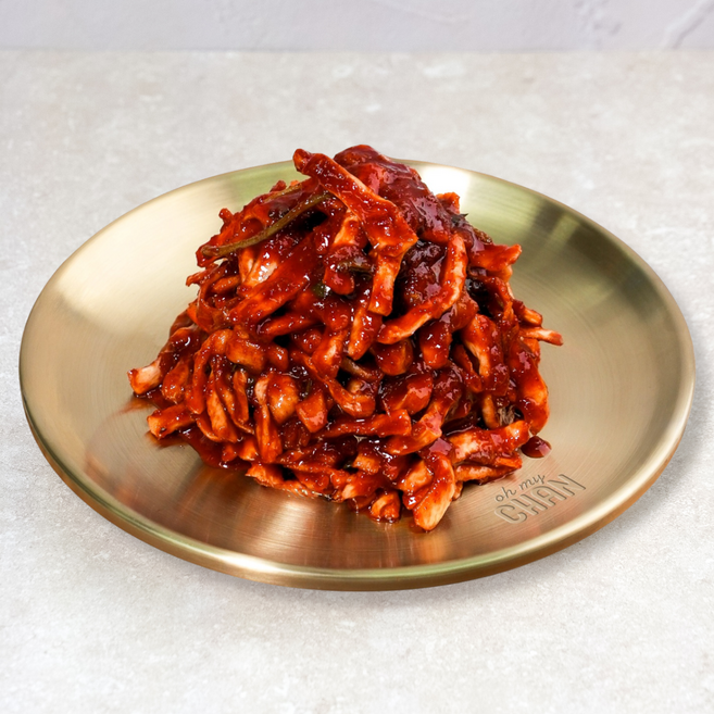 오마이찬 무말랭이무침 - 옛맛 쫄깃한 전라도식 양념 국내생산, 1kg, 1개