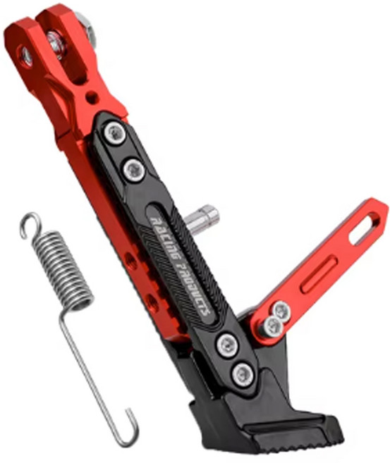 락모터스 오토바이 범용 킥스탠드 받침대 거치대 발받침대 스탠드 주차 스쿠터 바이크, 1개