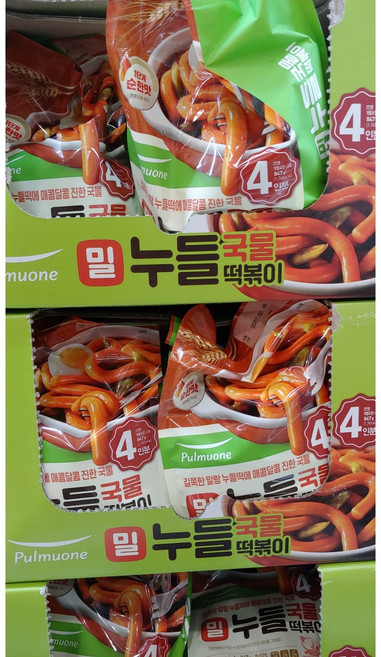 풀무원 밀 누들 떡볶이 847g 4인분, 1개, 847mg
