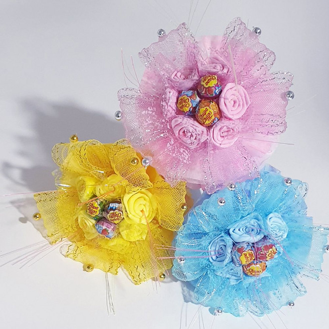 졸업식 꽃다발 미니 사탕부케 DD-11478, 핑크