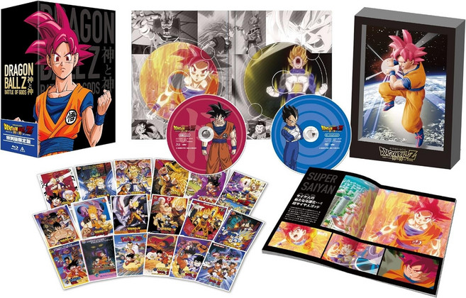 드래곤볼 Z 신들의 전쟁 신과 신 특별 블루레이 초회 생산 Blu-ray