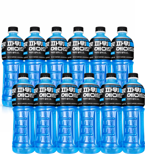 파워에이드 마운틴 블라스트, 1.5L, 12개