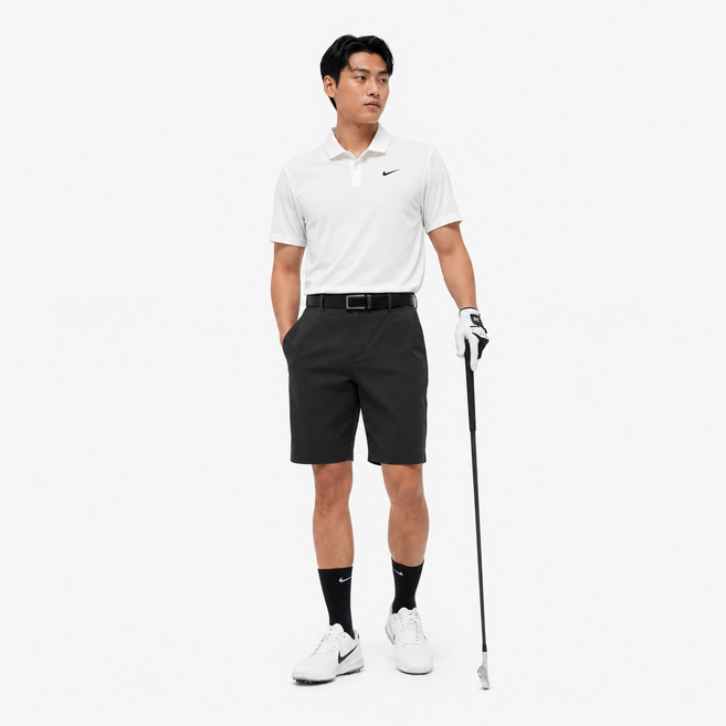 나이키 골프 투어 10인치 치노 쇼츠 골프웨어 남자 반바지