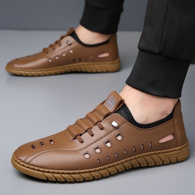 남성 여름 슬립온 구두 통기성 메쉬 발편한 캐주얼화