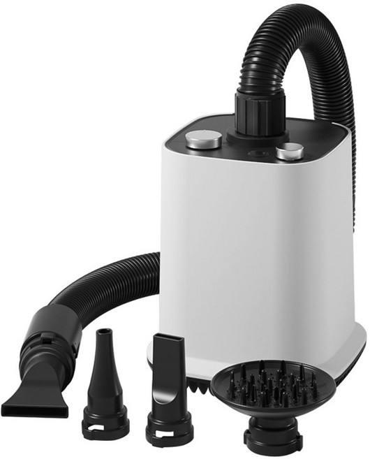 스탠드형 탁상용 강아지 고양이 애완동물 털 드라이기, 음이온 업그레이드음이온 온도변화 속도변화 소음감소, 1개