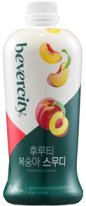 베버시티 세미 후르츠 복숭아 스무디, 1개, 1.8kg