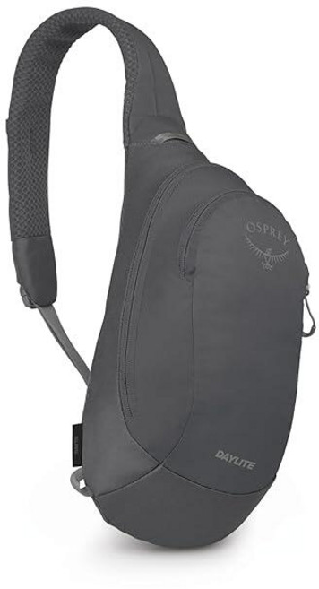 오스프리 데이라이트 6L 슬링백 블랙 153758, 터널 비전 그레이 - 아마존 독점