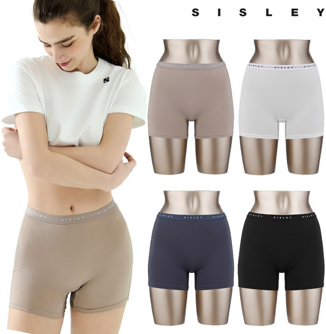 [방송히트]시슬리 언더웨어 SS14C 속건 크레오라 스퀘어 속바지 사각팬티 4종