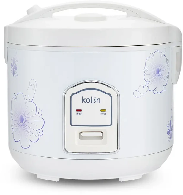 Kolin 歌林 10人份 鋁合金不沾內鍋 不可拆卸內蓋 電子鍋 3D立體保溫 單鍵開關 700W 3級能源效率 白色 KNJ-MN10A1