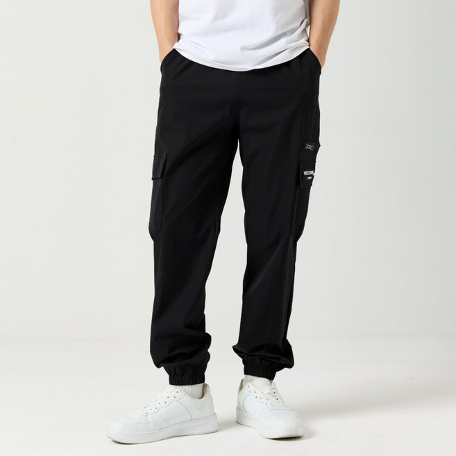 오로꼬 남성 컴포터블 조거팬츠 스판 밴딩