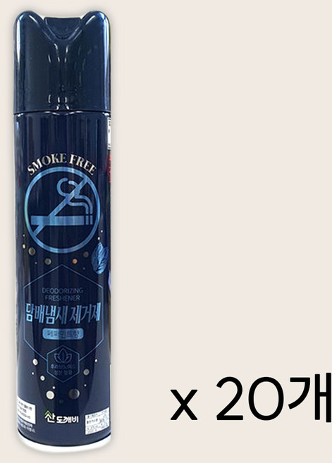 산도깨비 공기청향제 new 페퍼민트향 방향제, 300ml, 20개