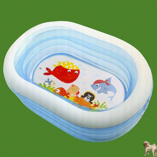 올마켓 물놀이장 바다속세상 풀장163x107x46cm