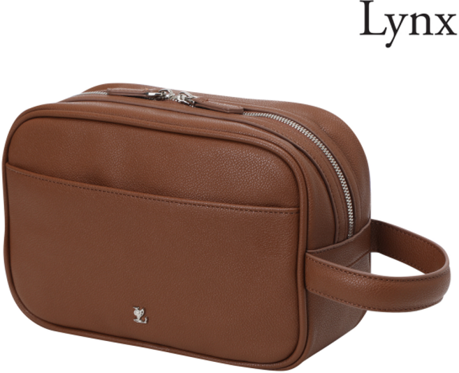 링스골프 링스 남성 네츄럴 파우치 L11D1BG102_BR, BR_FREE