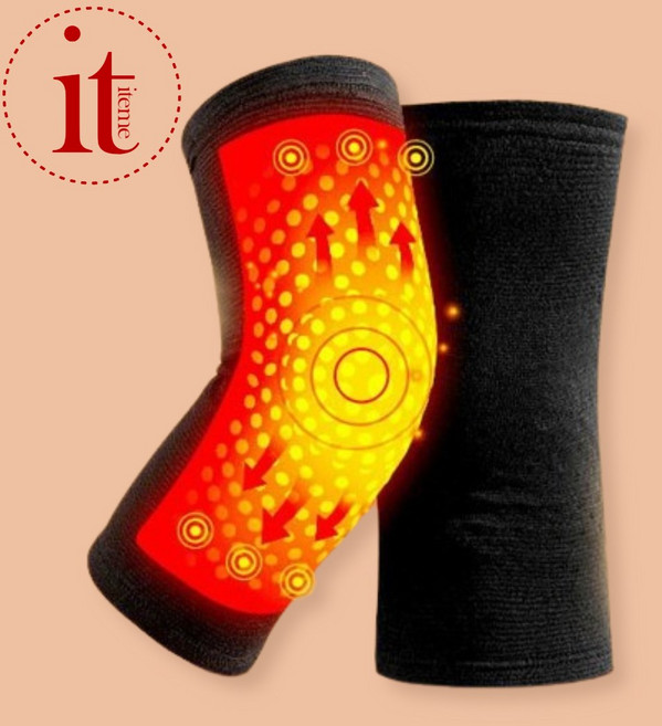 방한 발열 무릎보호대 등산 스포츠 무릎 보온 워머, 1개