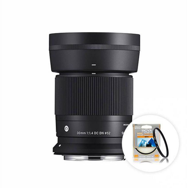 SIGMA 정품 시그마 C 30mm F1.4 DC DN RF 렌즈 캐논마운트 + 호야 HMC UV 필터 / ENJ