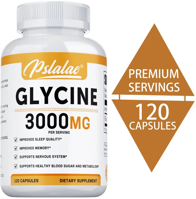 글리신 3000mg - 신경전달물질 에너지 증진 수면 보조 집중력 향상, 2개, 120정 - 쿠팡