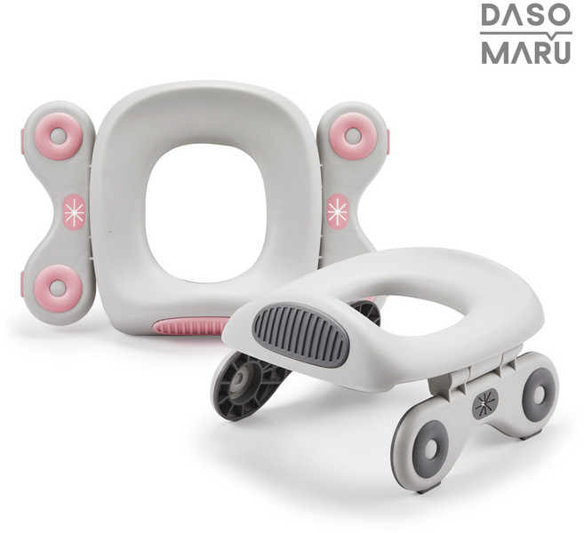 톨스토이 붕붕 휴대용 유아변기 아기 변기커버 겸용, 붕붕휴대용변기-그레이