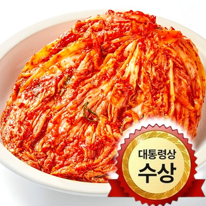 [대통령상 2회 수상] 청올담 국내산 전라도 포기 배추김치, 1개, 5kg