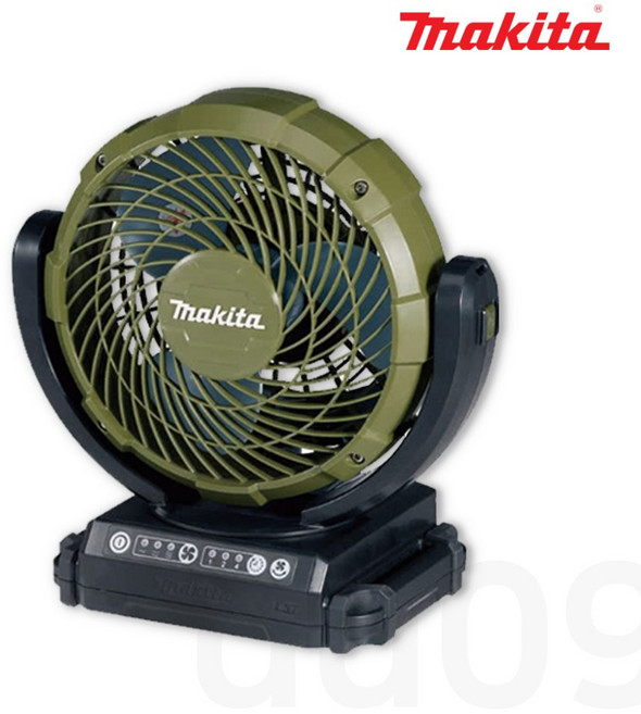 마끼다 18V 충전선풍기 DCF102ZX1O 본체 SNOWPEAK MKT-102 동일모델 올리브색상, 1개