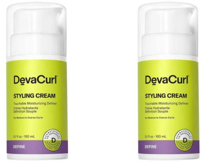 DevaCurl 디바컬 스타일링 크림 터처블 모이스처라이징 디파이너 150ml 2팩 - 쿠팡