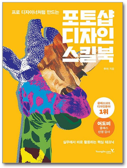 포토샵 디자인 스킬북:프로 디자이너처럼 만드는, 포토샵 디자인 스킬북, 두이(저), 영진닷컴, 두이 저