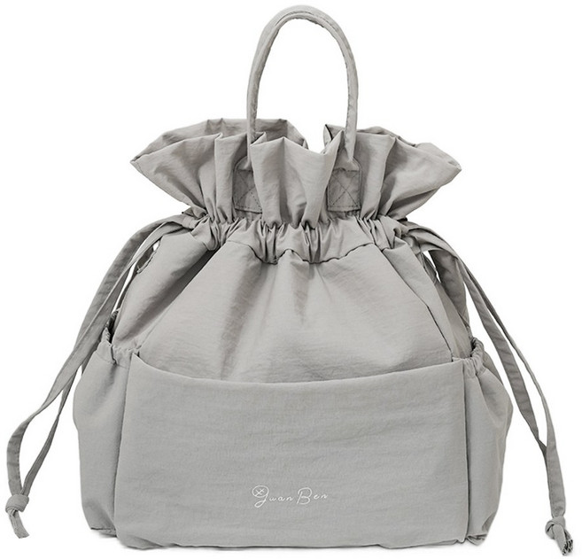 오프홈 보온 보냉 도시락 가방 쿨러백 런치백 피크닉 데일리, 1개, Gray