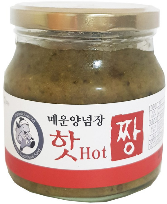 팔도보부상 웰빙매운고추 양념장 핫짱 500g, 1개