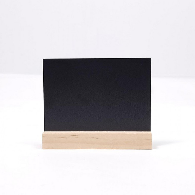소형 우드 칠판 테이블 인테리어용 오늘 할일 메모보드 데스크 탁상용, 상세페이지 참조