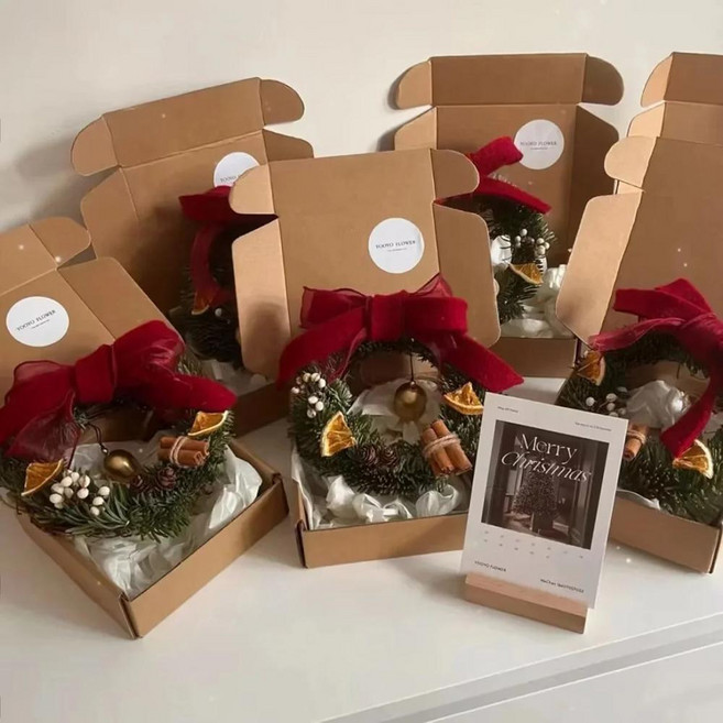 미니 크리스마스 홀리데이 벨 계피 솔방울 장식이 걸이식 리스 문 벽 창문 장식용 소품, 1개, 색상: 13. A18